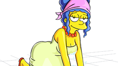 Blue hair The Simpsons