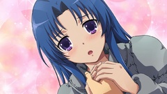 Blue hair toradora Anime