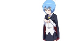 Blue hair zero no tsukaima Simple Background Tabitha (Charlotte 