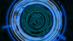 Blue high Tech Resolution