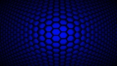 Blue hive abstract