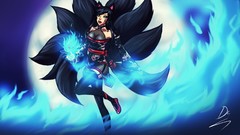 Blue Inferno League of Legends video games ahri riot games 