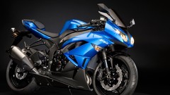 Blue kawasaki-ninja motorbikes