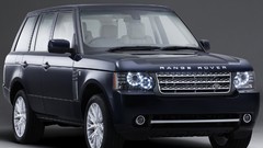 Blue Land Rover Range Rover
