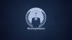 Blue Legion suit Anonymous Expect us