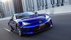 Blue lexus lfa