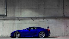 Blue lexus lfa