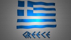 Blue light Greece Flags Greek Greek flag