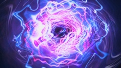 Blue Lightning glow tornado