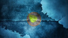 Blue Linux grunge Bodhi Linux