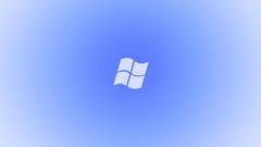 Blue microsoft logos microsoft windows