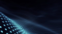 Blue minimalistic dots