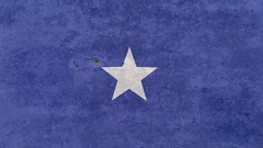 Blue minimalistic Stars Flags