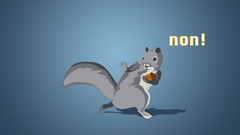 Blue minimalistic text Animals