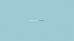 Blue modern font minimalistic Simple Background motivational 