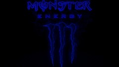 Blue Monster Energy