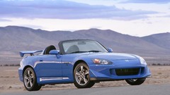 Blue Mountains clouds cars vehicles honda s2000 front angle 