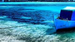 Blue ocean Landscapes ships