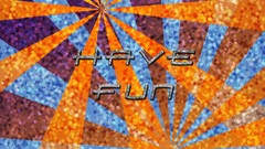 Blue orange bokeh stripes fun vectors vector art have fun