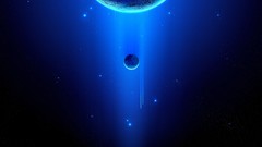 Blue outer space JoeJesus