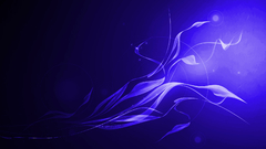 Blue patterns Plant shades