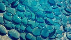 Blue pebbles
