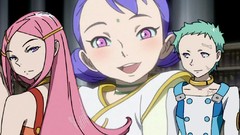 Blue pink Anime anime girls eureka seven anime boys Eureka 