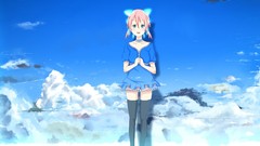Blue pixiv skyscapes anime