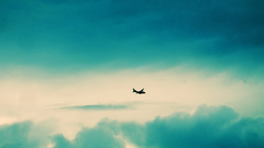 Blue planes skyscapes