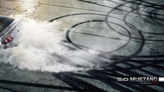 Blue red Ford cobra burnout Ford mustang shelby gt500 Shelby 