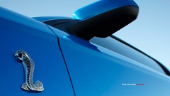 Blue red Ford cobra burnout Ford mustang shelby gt500 Shelby 