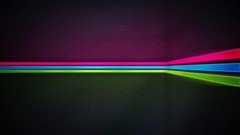 Blue red Green abstract