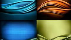 Blue red Green orange abstract backgrounds Business 