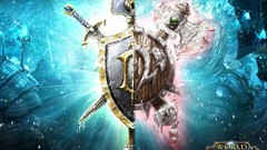 Blue red War Aliens craft warcraft world of warcraft horde Red 