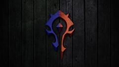 Blue red War craft warcraft world of warcraft horde Red and Blue