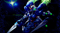 Blue robot Anime Green