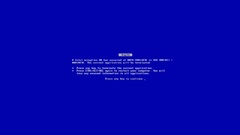Blue Screen of Death bsd