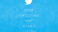 Blue simple Birds Internet Twitter social network Keep Calm and