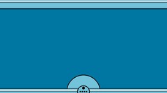 Blue simple minimalistic