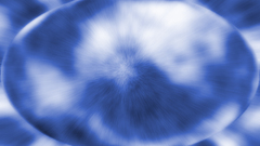 Blue Sphere abstract