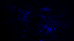 Blue spiral abstract