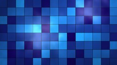 Blue squares abstract