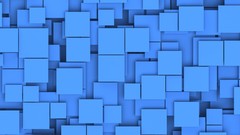 Blue squares patterns abstract graphics