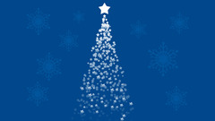 Blue Stars Christmas Christmas