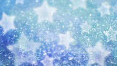 Blue Stars shiny Space