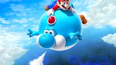 Blue Super Mario yoshi super mario galaxy