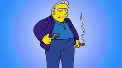 Blue The Simpsons cartoons TV series