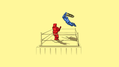 Blue Threadless chairs fun