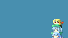 Blue touhou Chibi cirno