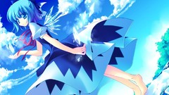 Blue touhou cirno